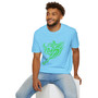 Neon Tribal Bull Graphic Tee - Unisex Streetwear T-Shirt