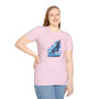 Blue Flame Wolf T-Shirt — Mystical Howling Wolf Graphic Tee