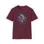 Colorful Octopus T-Shirt — Psychedelic Sea Creature Graphic Tee