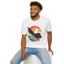 Retro Eagle Graphic T-Shirt — Vintage Sunset Bald Eagle Tee