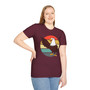 Retro Eagle Graphic T-Shirt — Vintage Sunset Bald Eagle Tee