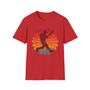 Retro Arcade Baseball Silhouette T-Shirt