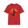 Basketball Sunset T-Shirt — Retro Dunk Silhouette Tee