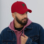 Tribal Bull Silhouette Graphic Baseball Cap