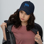 Ocean Vibes Dolphin Silhouette Baseball Cap