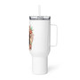 Lady Liberty Flowers Insulated Mug with Handle