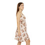 Floral Vintage Rose Skater Dress