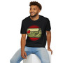 Bass Fishing T-Shirt — Retro Largemouth Bass with Heart Graphic