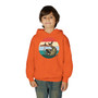 Youth Hoodie — Retro Fishing Walleye Design