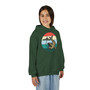 Youth Hoodie — Retro Fishing Walleye Design