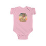 Retro Boxer Puppy Infant Bodysuit — Cute Dog Graphic Baby Onesie