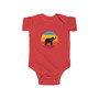 Retro Elephant Infant Bodysuit