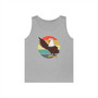Eagle Retro Tank Top — Vintage Sunset Bald Eagle Graphic