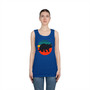 Retro Triceratops Tank Top — Vintage Sunset Dino Tee