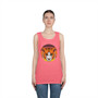 Tiger Face Retro Sunset Tank