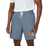 Tiger Patch Sweat Shorts — Lightweight Garment-Dyed Fleece