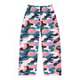 Pink Teal Camo Pajama Pants — Men's All-Over-Print Lounge Sleepwear