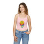 Rainbow Drip Smiley Crop Tank
