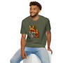 Fox Portrait T-Shirt — Colorful Geometric Fox Graphic Tee