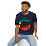 Retro Triceratops Graphic T-Shirt