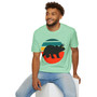 Retro Triceratops Graphic T-Shirt