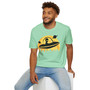 Alien Visitor T-Shirt — Retro Space Art Tee