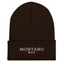 MONTANO NYC Cuffed Beanie – Dark Colors