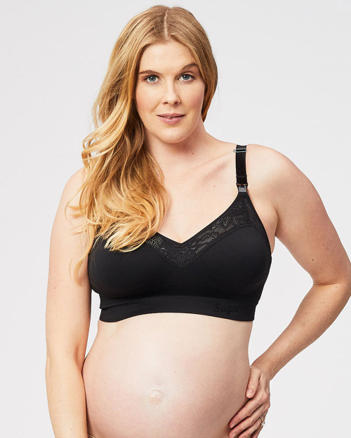 CAKE MATERNITY BLACK COTTON CANDY NURSING BRA | Specialty Fittings Lingerie