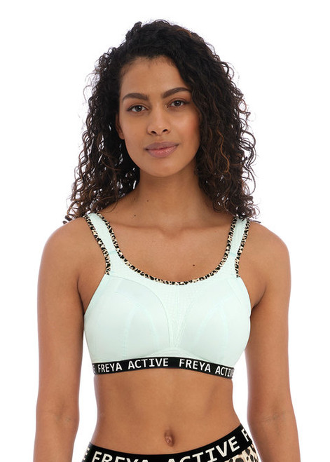 Freya Dynamic Non Wired Sports Bra in Jet (Black) AC4014 Wirefree