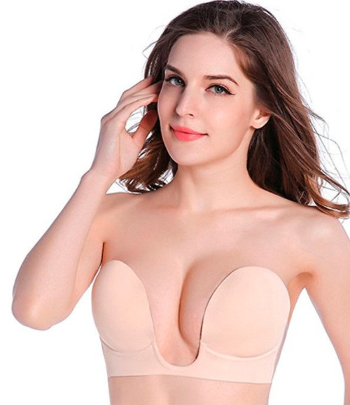 strapless stick bra