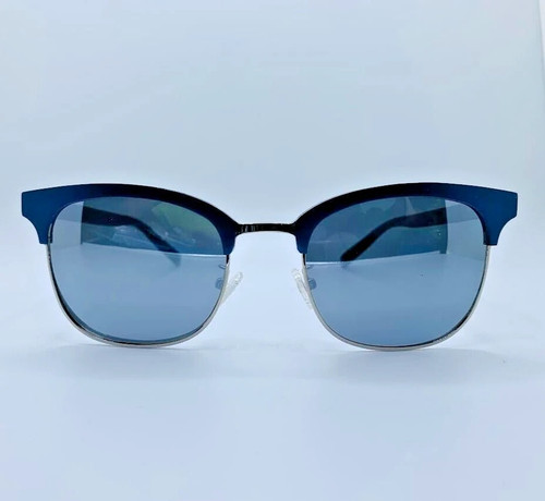 Winkwood 2534F Titanium Blue Frame With Silver Mirror Lens Sunglasses