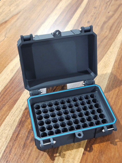 300 Win Mag 60 Rounds Lockable Range & Field Ammunition Cases by Luke Dowell Designs