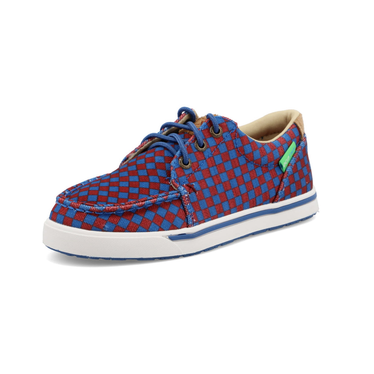 COYCA0006 RED & BLUE TWISTED X KIDS KICKS SHOE TWISTED X, INC.