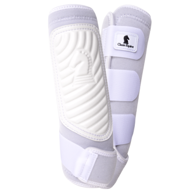 CF200WH Classic Equine ClassicFit White Hind Sling Boots
