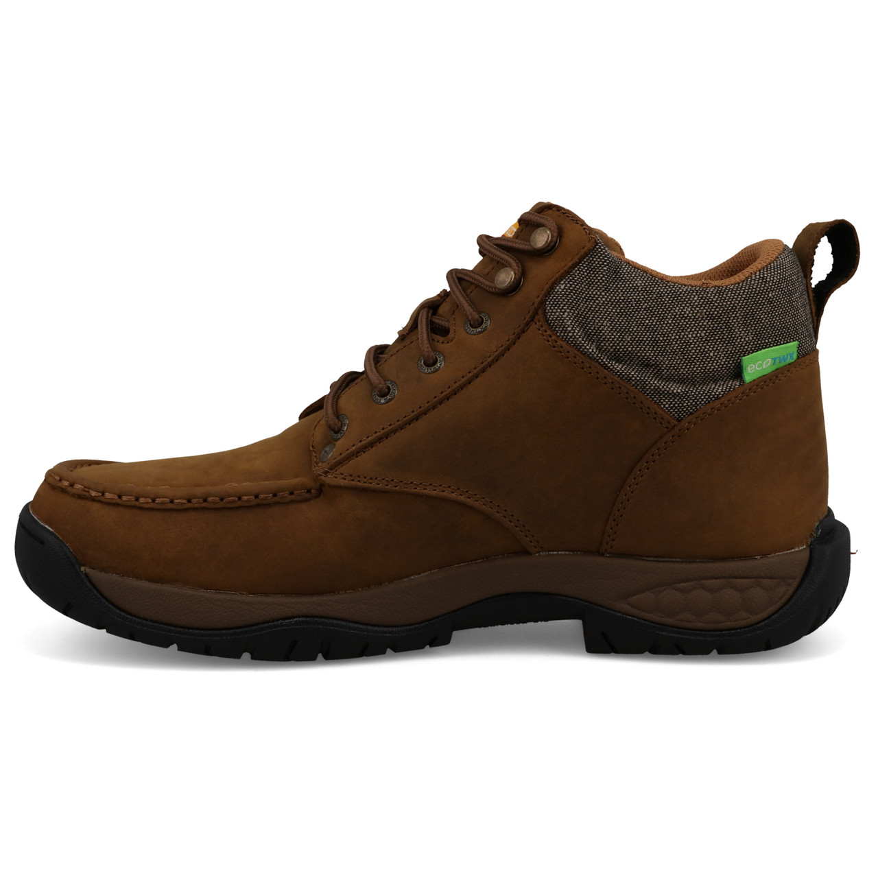 MAXW001 Twisted X Men's Distressed Saddle 4" All Around Work Boot