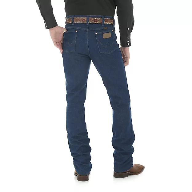 936PWD Wrangler Men's Cowboy Cut® Slim Fit Prewashed Indigo Jean