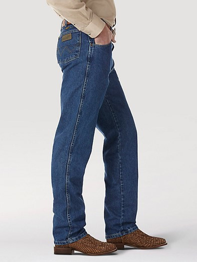 Wrangler George Strait Cowboy Cut Jean | Relaxed Fit Denim Pesante, Uomo, 42x30