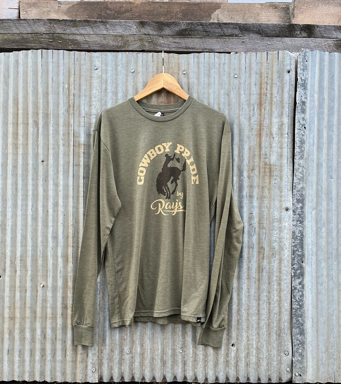 Ray's Army Cowboy Pride Long Sleeve Shirt Med