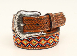 Nocona Youth Multi-Colored Embroidery Belt Nocona Youth Multi-Colored Embroidery Belt