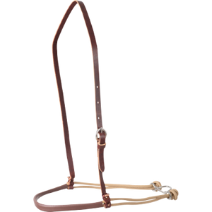 Nylon Double Rope Noseband with Shrink Tube Cover