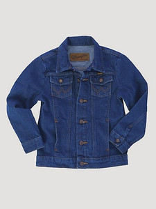 Wrangler® Boy's Cowboy Cut® Unlined Denim Jacket Wrangler® Boy's Cowboy Cut® Unlined Denim Jacket