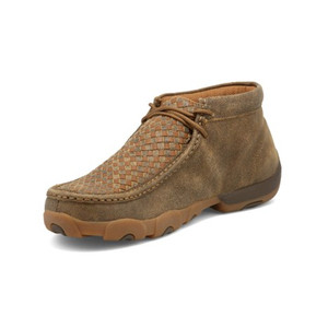 Twisted X Men's Tan Bomber Chukka Driving Moc Twisted X Men's Tan Bomber Chukka Driving Moc