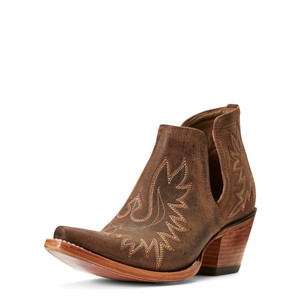 Ariat Women's Weathered Brown Dixon Western Boot Ariat Women's Weathered Brown Dixon Western Boot