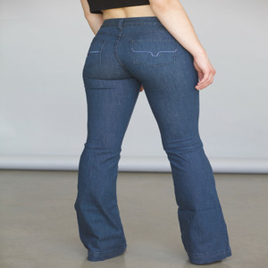 Ultra High Rise Western Wide Jean