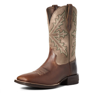 Ariat Men's Champ Brown Qualifier Western Boot Ariat Men's Champ Brown Qualifier Western Boot