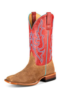 Macie Bean Women's Cow Punchin' Karlee Sahara Sand Roughout Boots