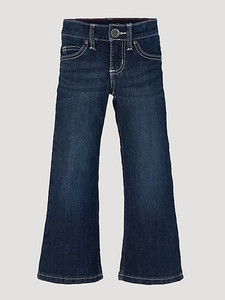 Wrangler® Girls Boot Cut Dark Denim Jean Wrangler® Girls Boot Cut Dark Denim Jean