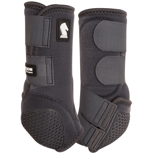 Classic Equine Charcoal Flexion by Legacy2 Front Support Boots Classic Equine Charcoal Flexion by Legacy2 Front Support Boots