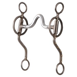 Classic Equine Joe Beaver Loose Cheek Shank Roping Bit with High Port Classic Equine Joe Beaver Loose Cheek Shank Roping Bit with High Port