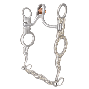 Classic Equine Les Vogt Traditionalist Shank Cowhorse Bit with San Joaquin Port Tongue Relief Classic Equine Les Vogt Traditionalist Shank Cowhorse Bit with San Joaquin Port Tongue Relief